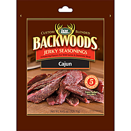 LEM Backwoods 4.45 oz Cajun Flavor Jerky Seasonings
