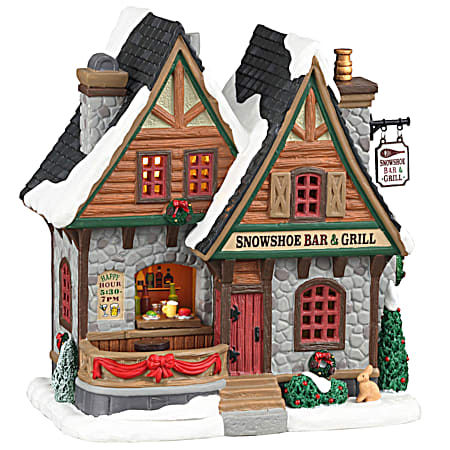 Snowshoe Bar & Grill - Christmas Village Building