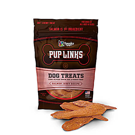 Spunky pup Pup Links 3 oz Salmon Flavor Dog Treats