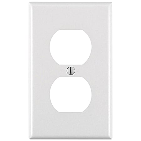 Outlet Wallplate - White