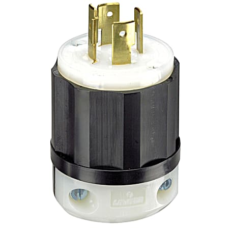 20 Amp 4-Wire Premium Spec Grade Grounding Locking Plug