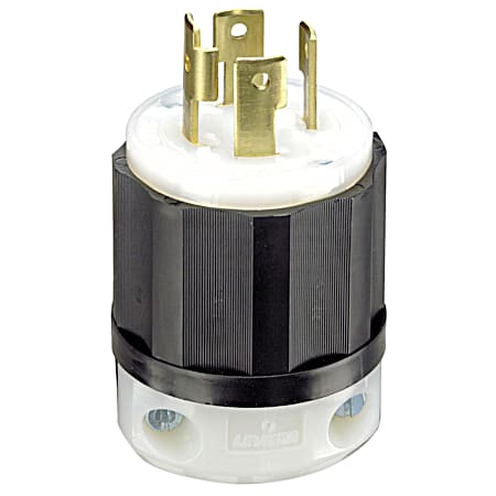 Leviton 30 Amp 4-Wire Premium Spec Grade Grounding Locking Plug