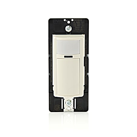 Leviton Decora Light Almond Motion Sensor Auto-On In-Wall Single-Pole Switch