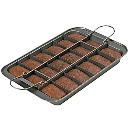 Chicago Metallic Slice Solutions Brownie Pan