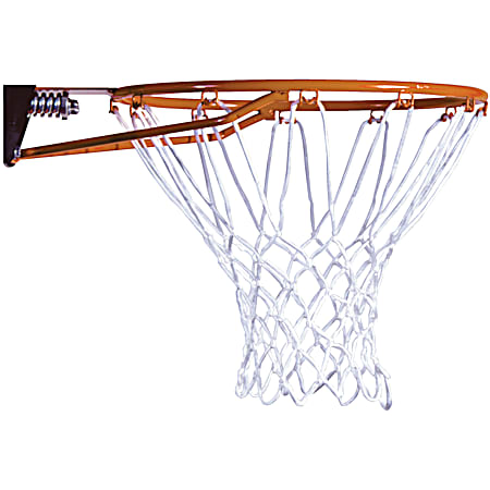 Orange Slam-It Basketball Rim w/ Net
