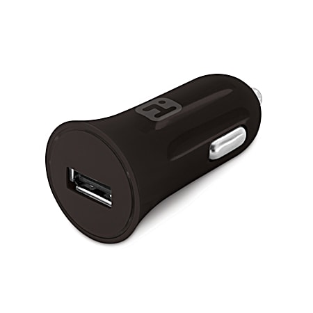 iHome 2.4A Car Charger & 5 ft MicroUSB 2.0 Cable