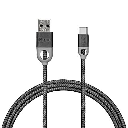 6 ft Durastrain USB-C to USB-A Charge & Sync Cable 