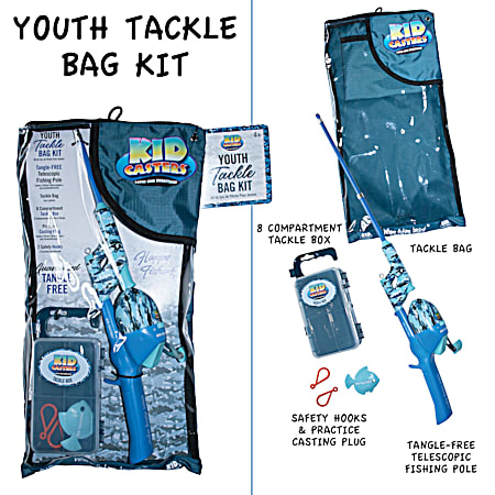 Blue Youth Tackle Bag Kit