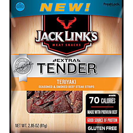 Jack Link's 2.85 oz Teriyaki Extra Tender Beef Jerky