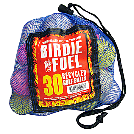 Birdie Fuel Recycled Golf Balls - 30 Ct