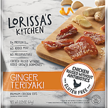 2.25 oz Ginger Teriyaki Chicken Cuts