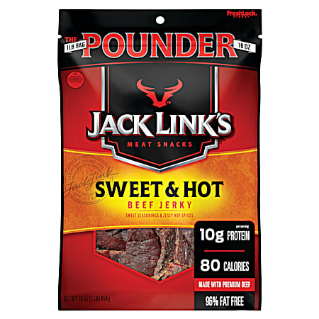 Jack Link's 16 oz Sweet & Hot Beef Jerky