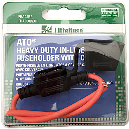 Littelfuse ATO Fuse Heavy Duty In-Line Fuseholder With Cap