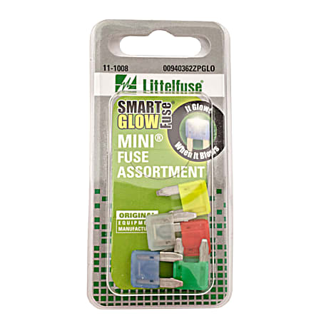 Littelfuse Mini SmartGlow Fuses Assortment - 5 Pk.