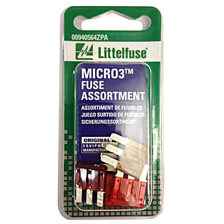 Littelfuse MICRO3 32V Assortment - 5 Pk