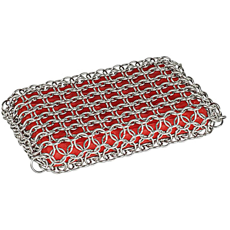 Lodge Chainmail Red Scrubbing Pad