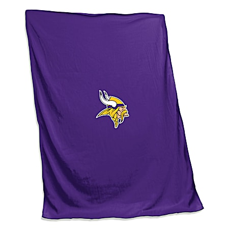 Minnesota Vikings Purple Sweatshirt Blanket