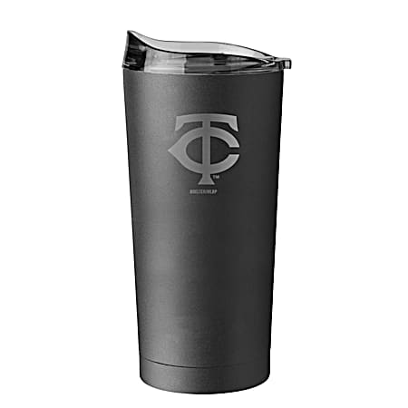 Minnesota Twins 20 oz Black Powder-Coat Ultra Tumbler