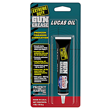 Lucas Oil Extreme Duty 1 oz Gun Grease