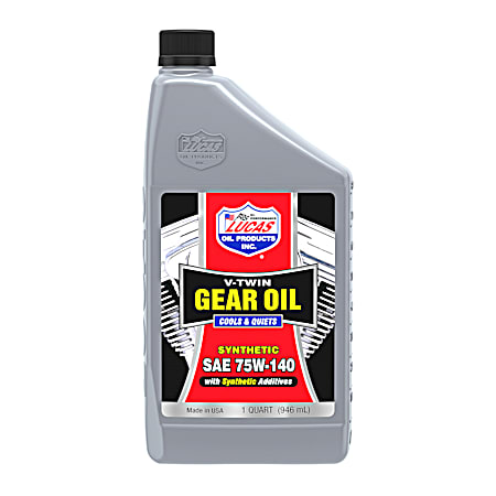 Synthetic SAE 75W-140 V-Twin Gear Oil