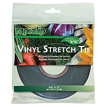 150 ft Green Vinyl Stretch Tie Roll