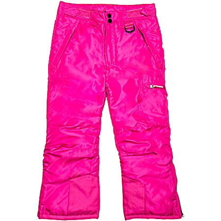 Little Kids' Pink Snow Pants
