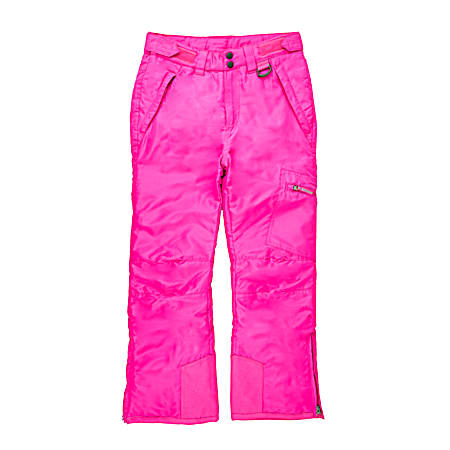Girls' Pink Snow Pants