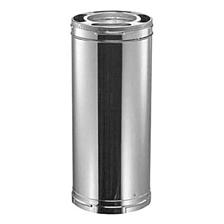 DuraVent 6 In. x 1 Ft. Stainless Steel Chimney Pipe