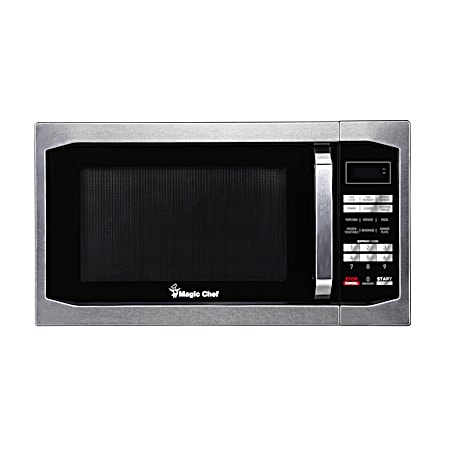 1.6 cu ft 1100W Stainless Steel Microwave Oven