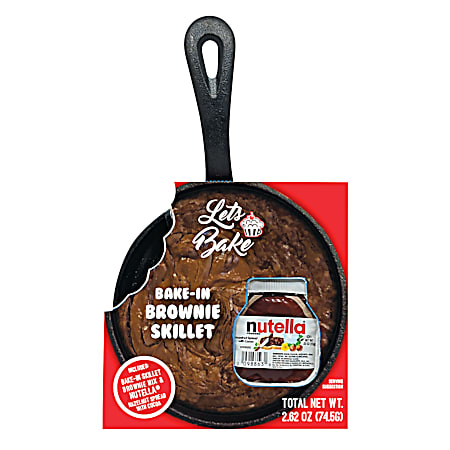 2.62 oz Nutella Brownie Personal Skillet Baking Gift