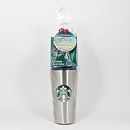 Hot Cocoa Mix & Stainless Steel Tumbler Gift Set