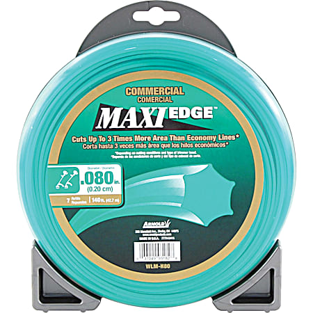 Maxi Edge 0.080 in x 140 ft Green Commercial Trimmer Line