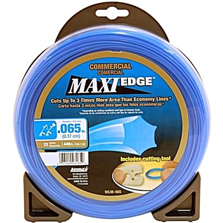 MTD Maxi Edge 0.065 in x 440 ft Purple Commercial Trimmer Line