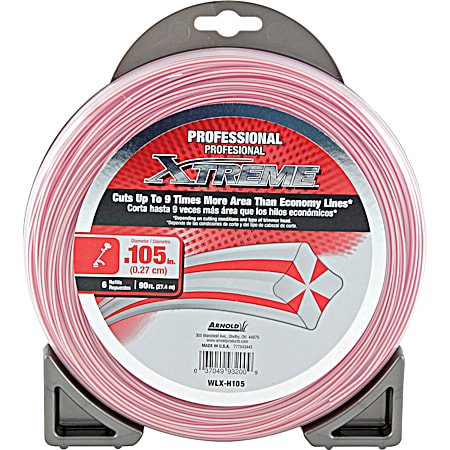 Arnold XTreme 0.105 in x 90 ft Red Professional Trimmer Line