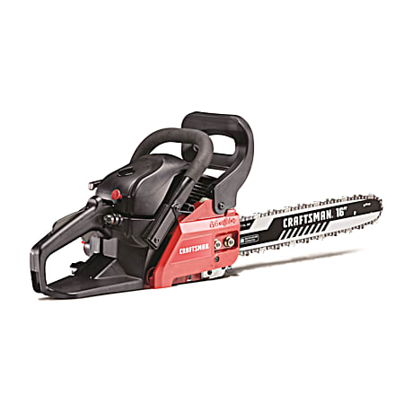 16 in 42cc Gas Powered Chainsaw