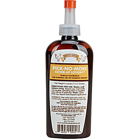 Rooster Booster Pick-No-More Cover-Up Lotion