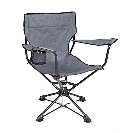 Gray Swivel Chair