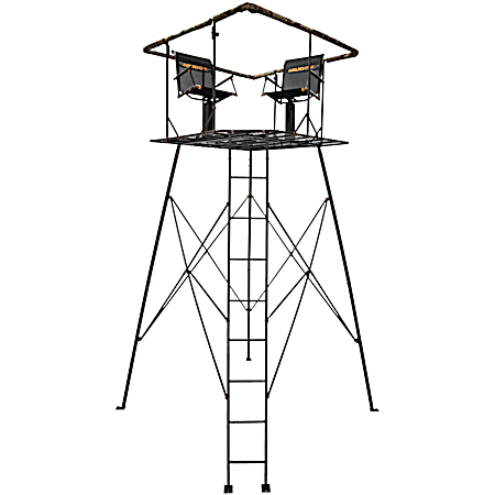 The Quad 12 ft 2-Person Tower Stand