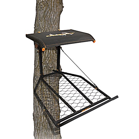 The Boss XL Black Hang-On Steel Tree Stand
