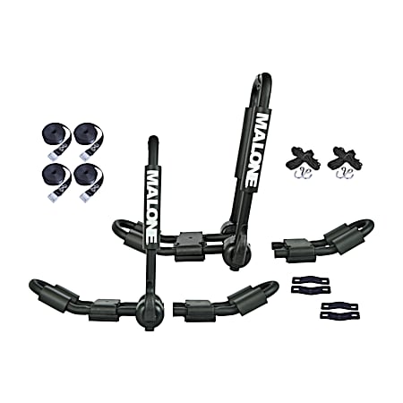FoldAway-5 Multi-Rack Folding 1 or 2 Kayak - SUP - Canoe Carrier