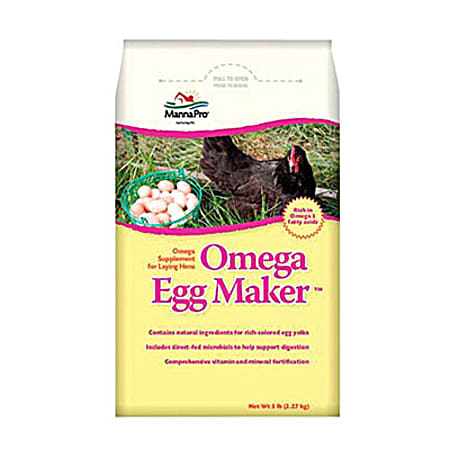 MannaPro 5 lb Omega Egg Maker