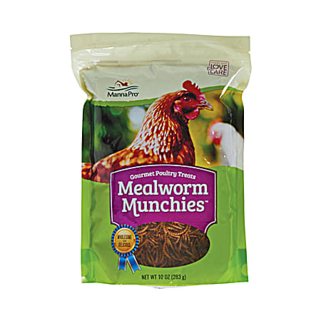 MannaPro Mealworm Munchies Poultry Treat