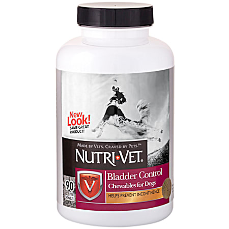 Bladder Control Chewables for Dogs - 90 Ct