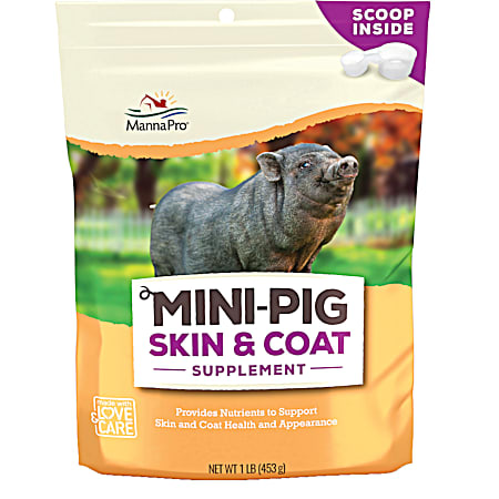 MannaPro 1 lb Swine Skin & Coat Supplement