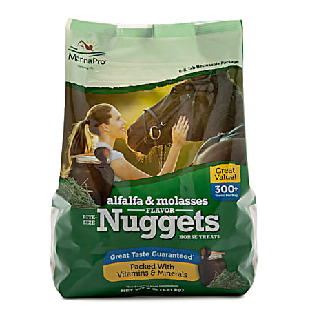 Alfalfa & Molasses Nuggets Horse Treats