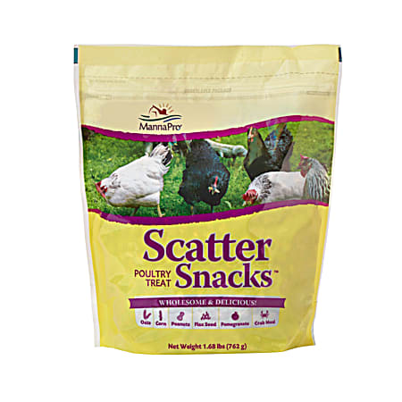 MannaPro 1.68 lb Scatter Snacks Poultry Treat