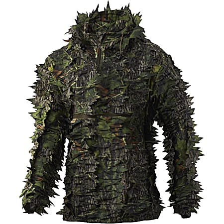 Nomad Men's Leafy Mossy Oak Shadowleaf Hooded 1/4 Pullover