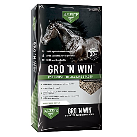 Gro 'N Win Horse Feed - 50 lb