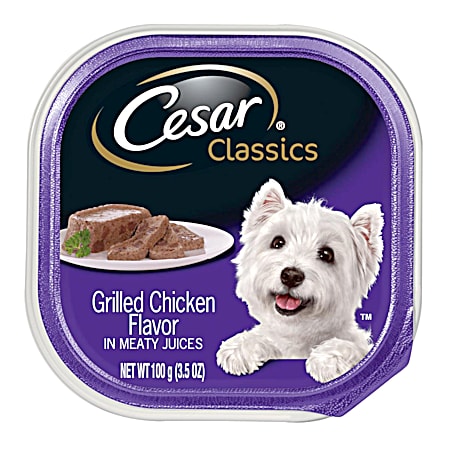 3.5 oz Classic Loaf in Sauce Canine Cuisine Chicken Flavor in Sauce Wet Dog Food