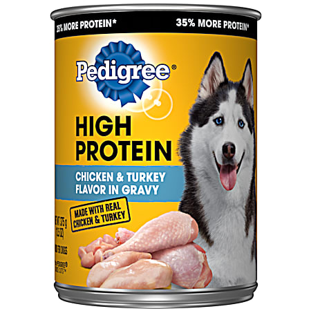 Pedigree High Protein Chicken & Turkey Wet Dog Food